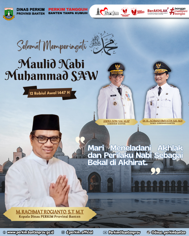 Selamat Memperingati Maulid Nabi Muhammad SAW